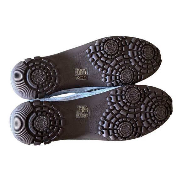 MARC JOSEPH | NEW YORK Leather Made in Brazil Venetian Perforated Loafer Shoes 6 - Picture 5 of 5